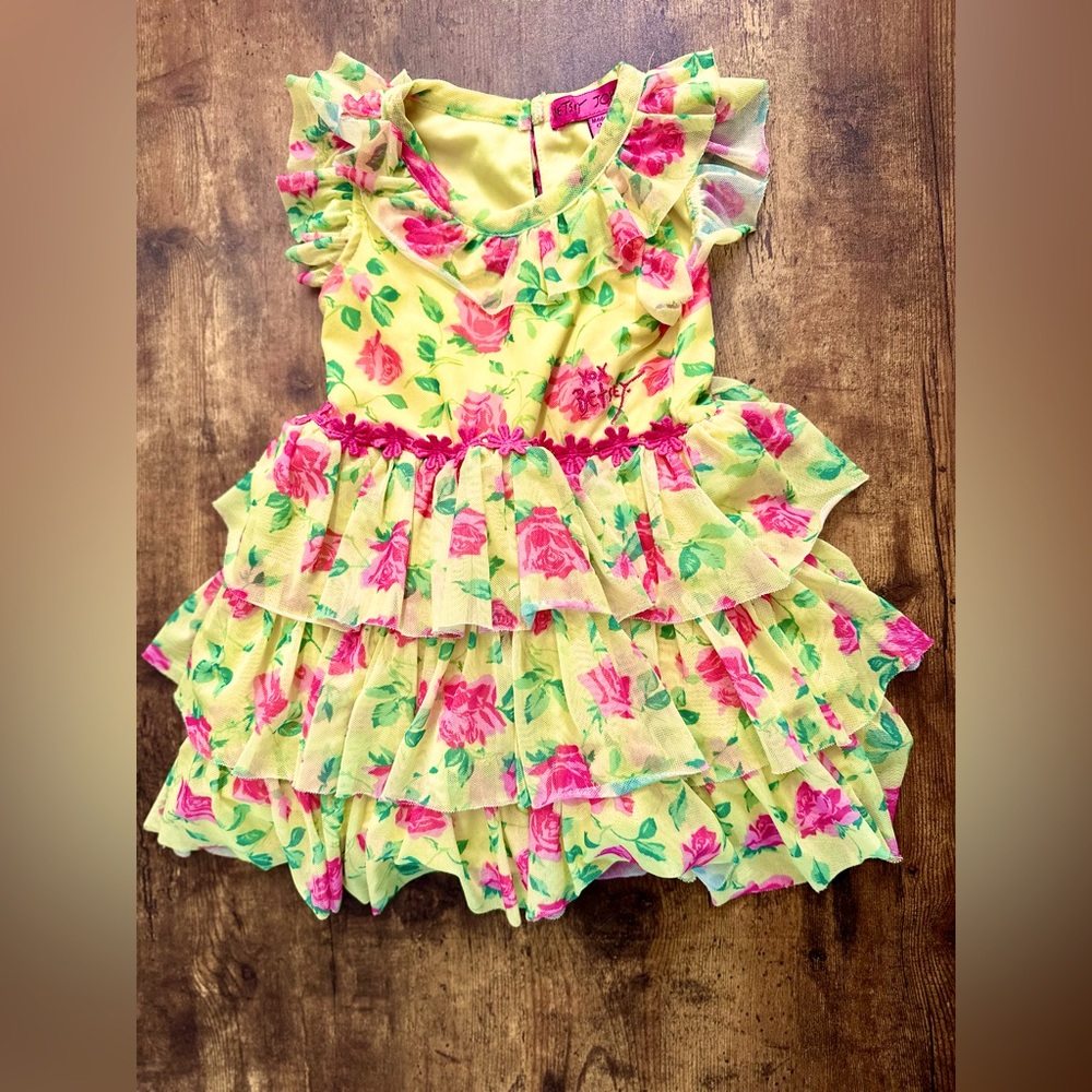 2T Betsey Johnson Floral Dress